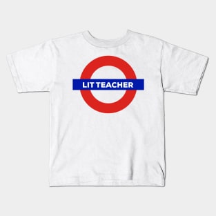 Literature Teacher Kids T-Shirt